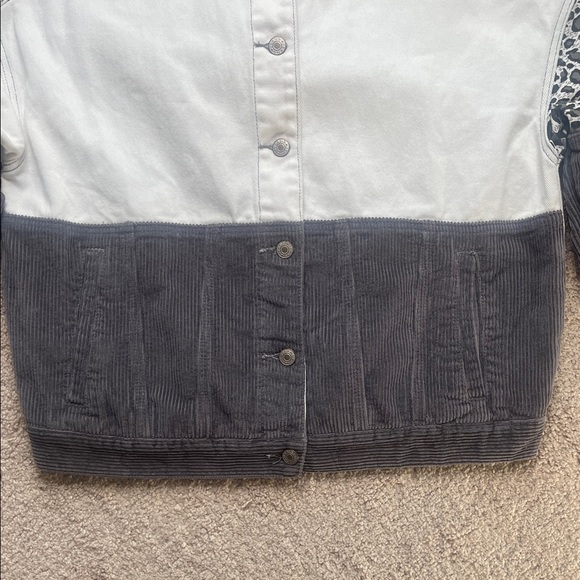 Two-Tone Jacket with Leopard Print - Picture 3 of 10